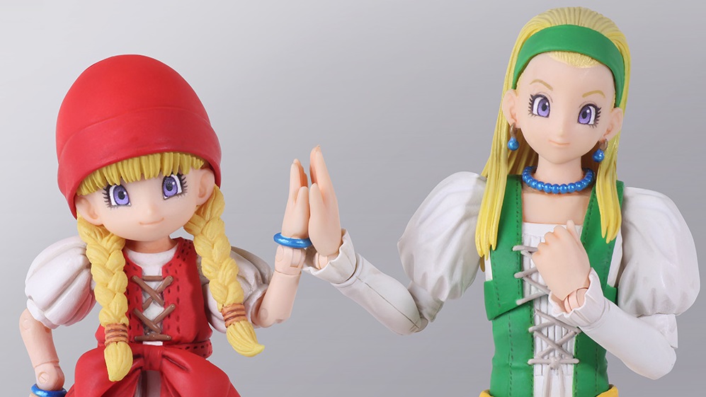 ドラクエXI』双子姉妹ベロニカとセーニャの可動フィギュアが発売決定