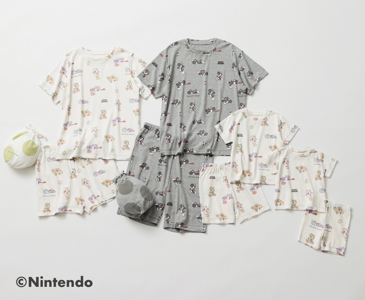 ジェラートピケと『スーパーマリオ』のコラボ商品第二弾が発売へ