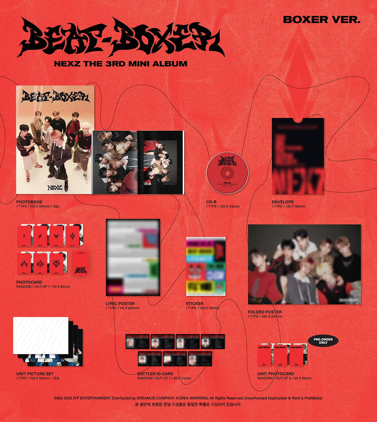 NEXZ The 3rd Mini Album『Beat-Boxer』特設サイト