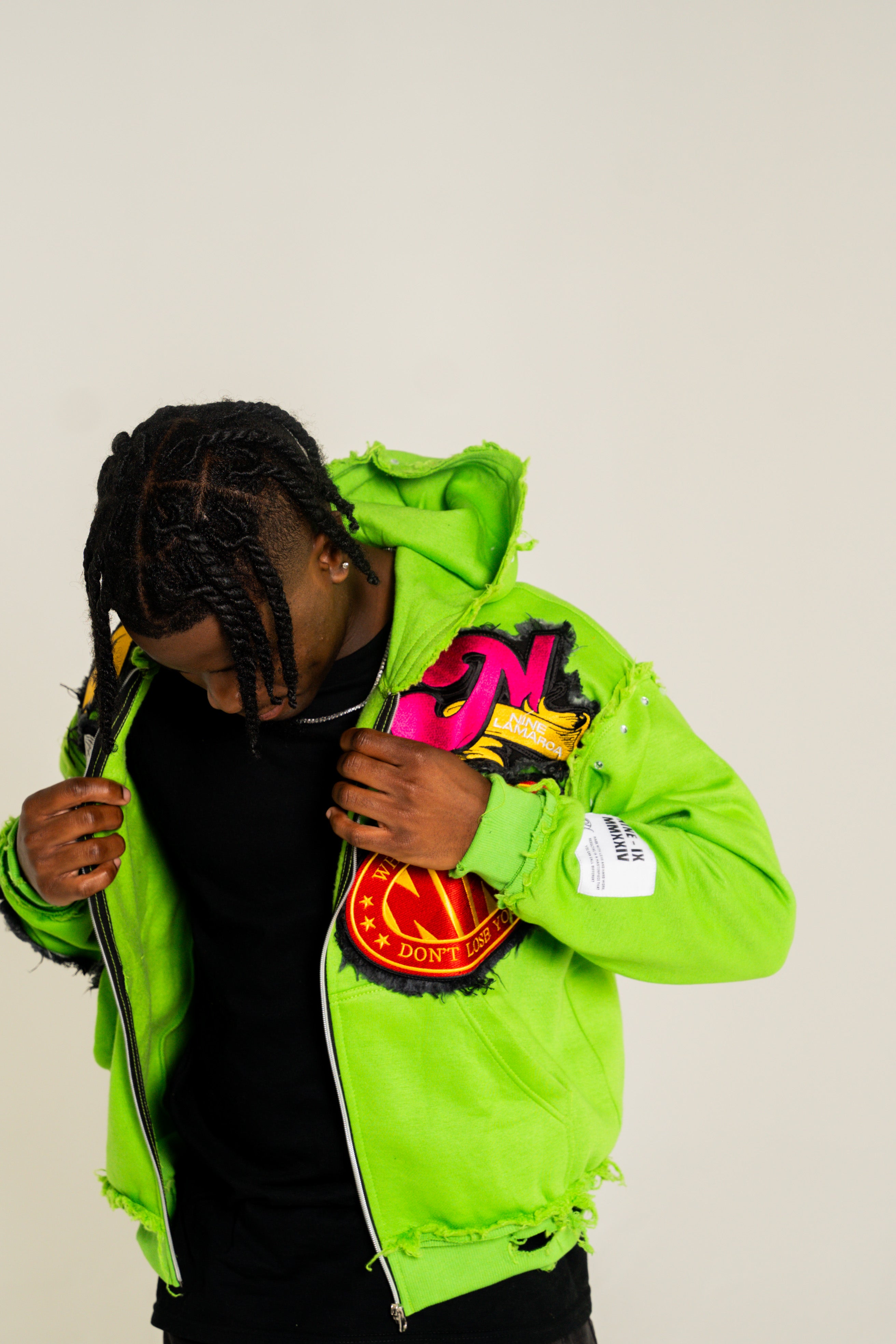 SLIME Exclusive Zip Up – Nine Lamarca