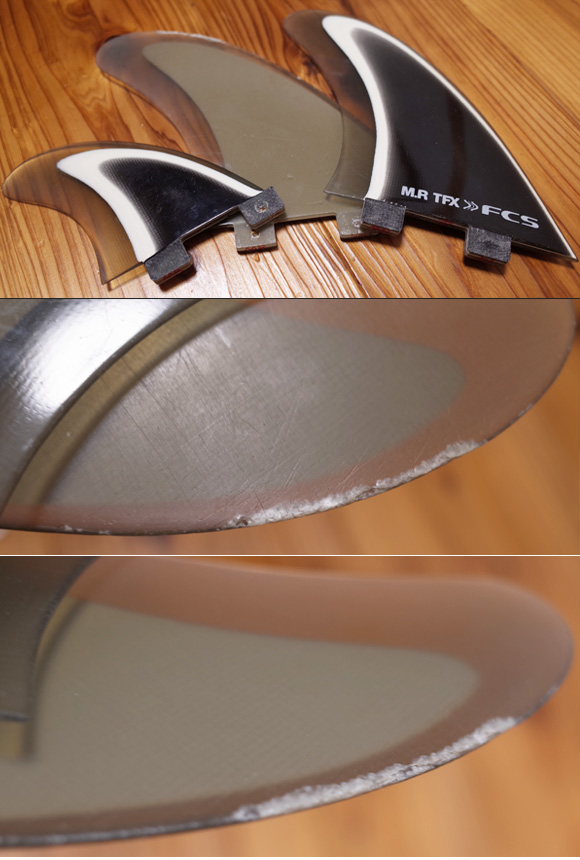 MR TFX FCS FIN マークリチャーズ 3枚セット/ツインフィン+