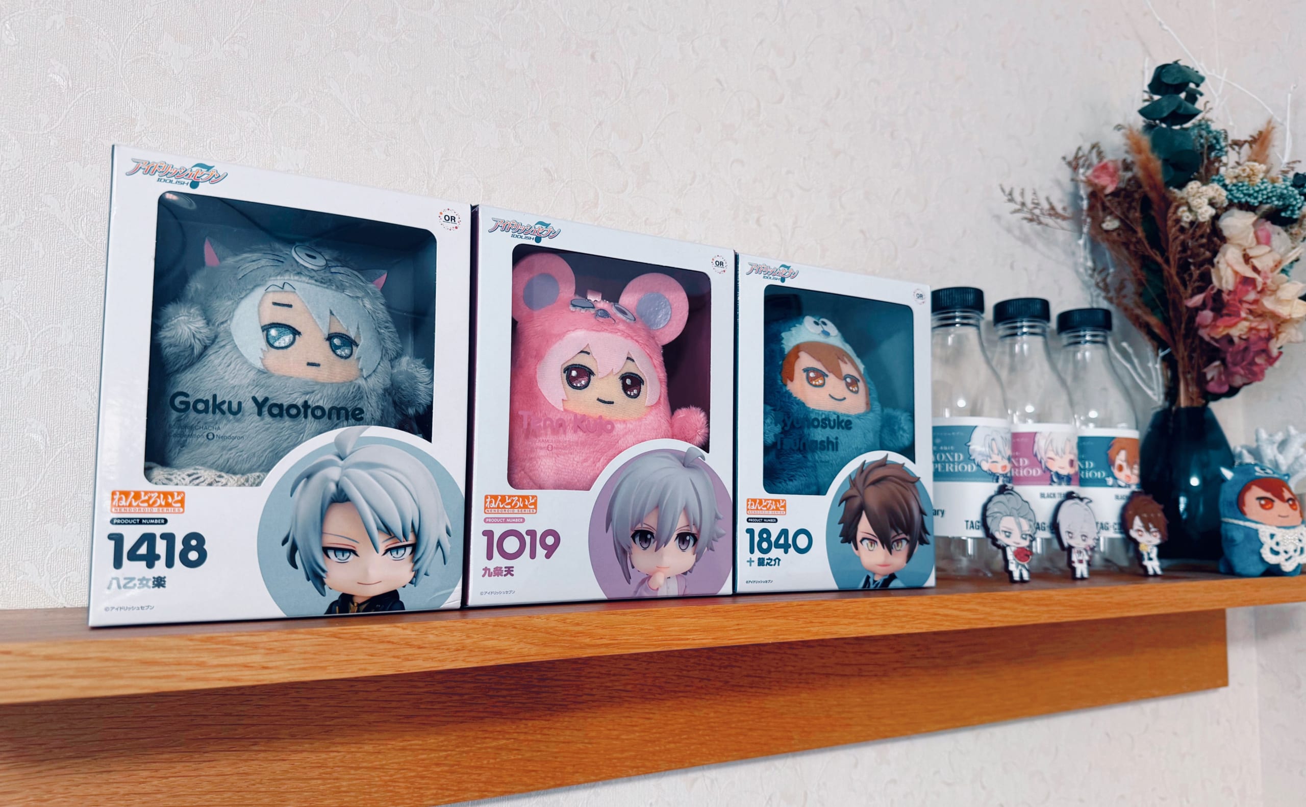 七瀬陸無限エビコラボ缶バッジ二種 アイドリッシュセブンアイナナ