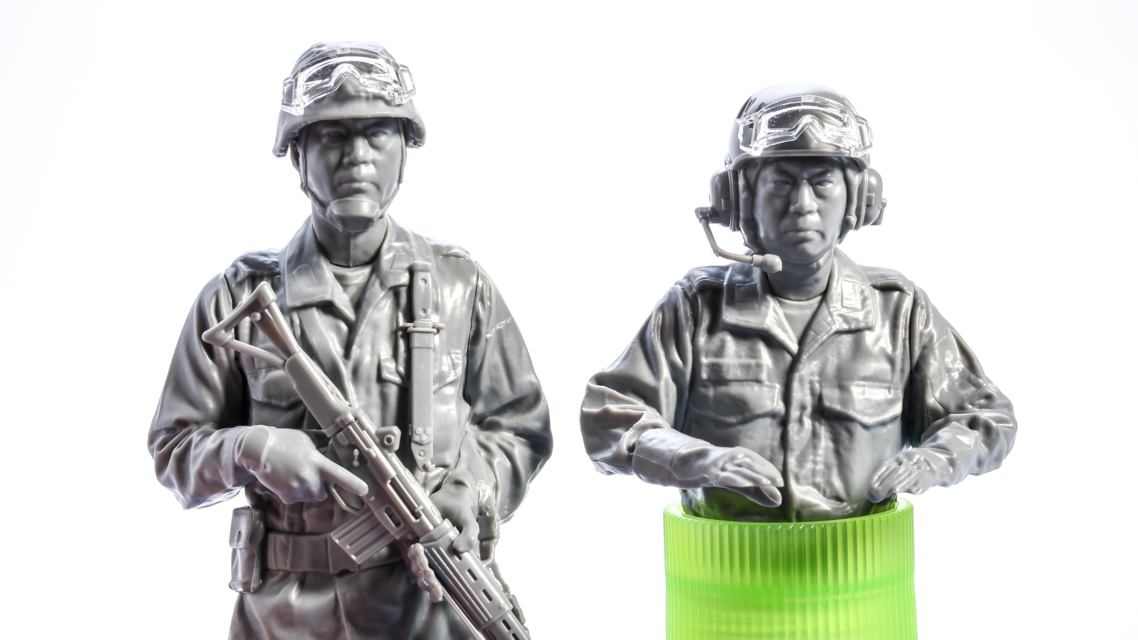 いまにも動き出しそうなウルトラ生フィギュア！／タミヤの陸上自衛隊