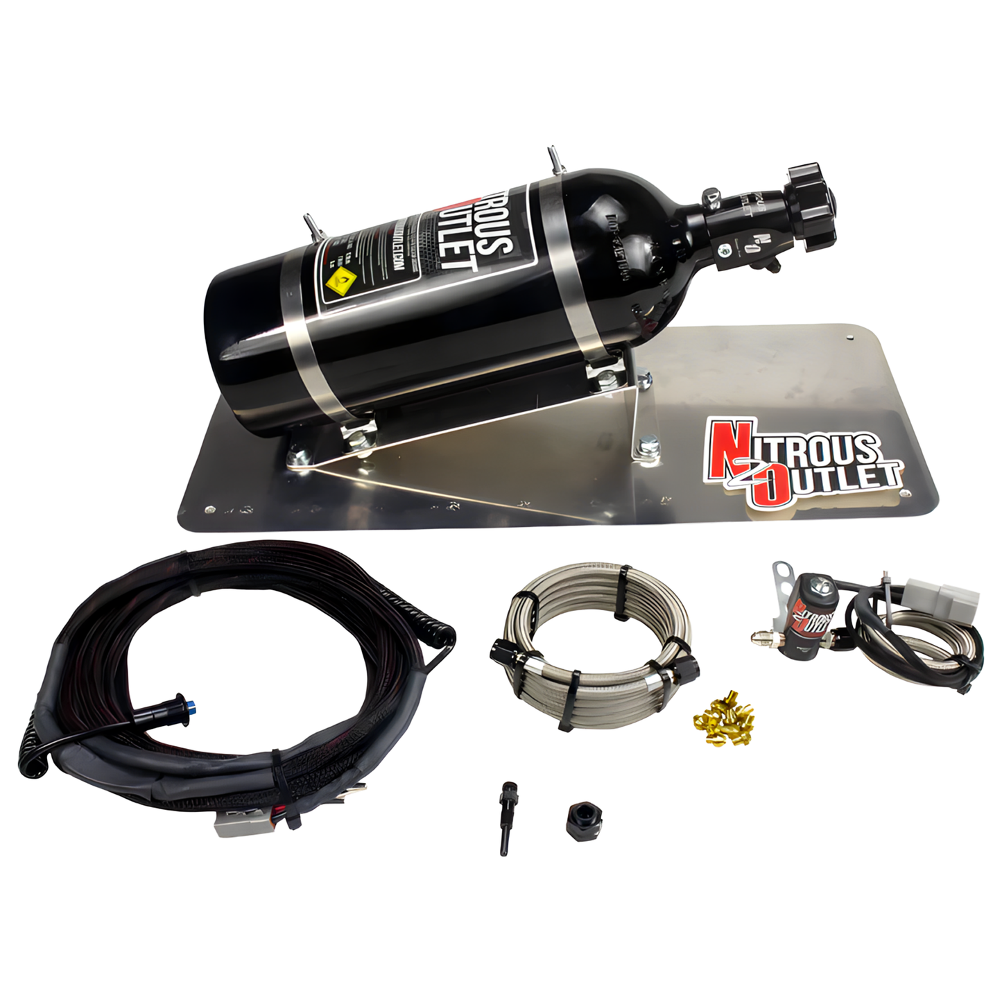 Quick Fix Dry Single Nozzle System with 5lb Bottle – Nitrous Outlet