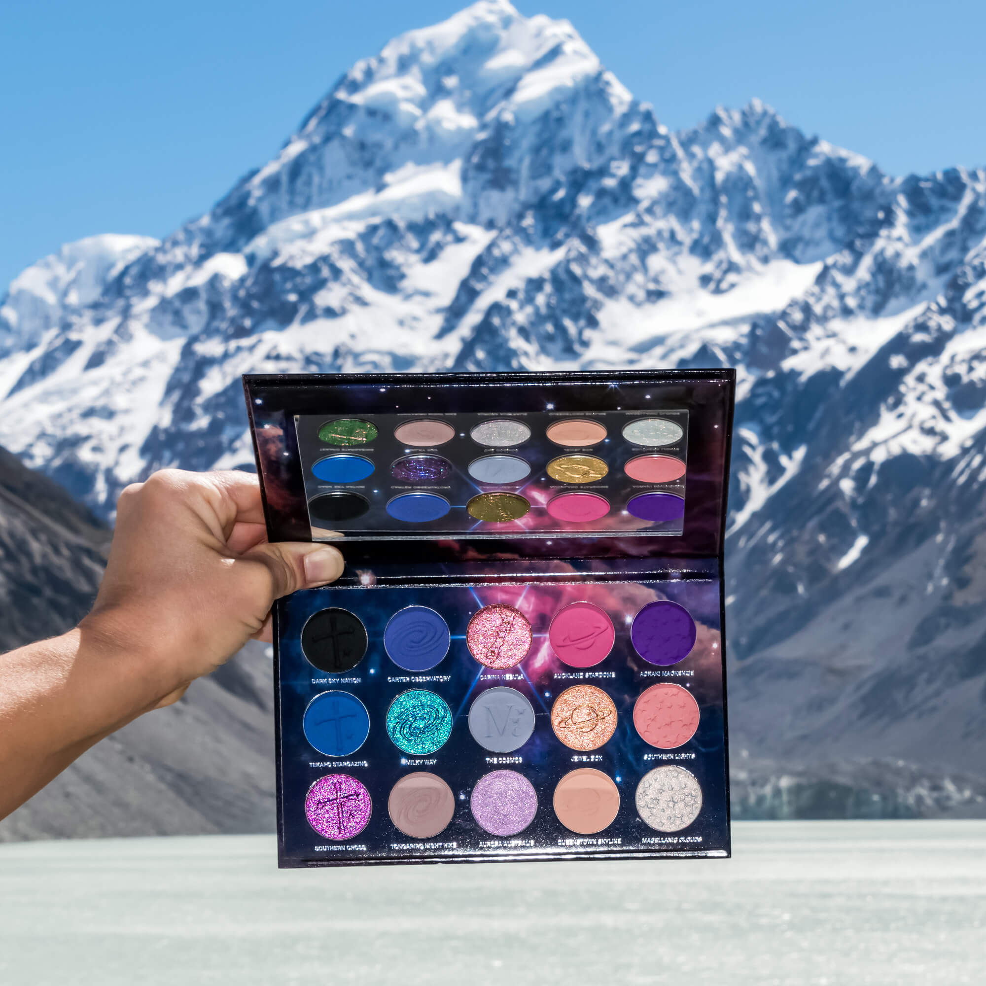 New Zealand Stargazing Intense Color & Chrome Palette