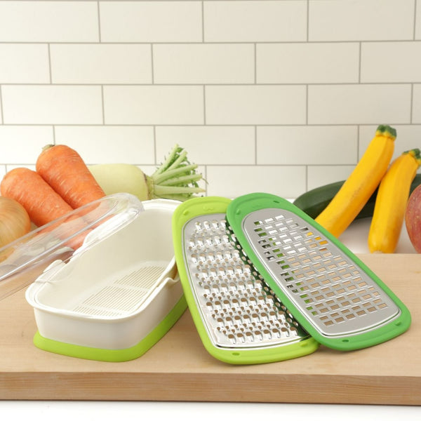 重ねて収納OK！セットになって大容量『大根＆サラダ特別おろしBOX