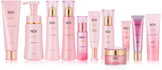 敏感肌用高保湿エイジングケアのノブ L＆W ブライトニングエッセンス