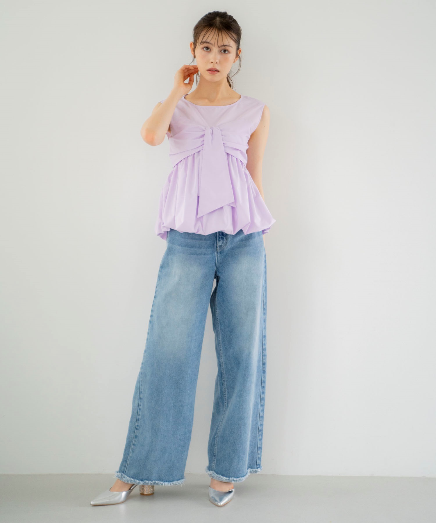 フリンジストレートデニムパンツ | デニムパンツ | NOELA OFFICIAL WEB