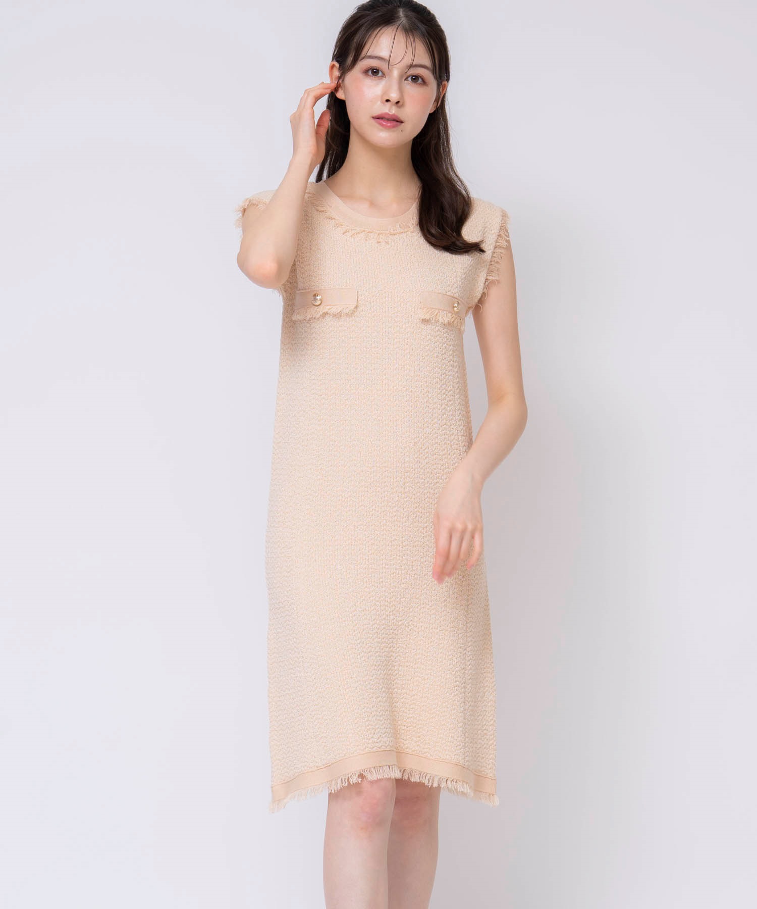 ツイードニットミニワンピ | ミニワンピース | NOELA OFFICIAL WEB STORE