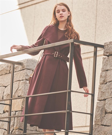 ショールカラーウールトレンチコート | コート | NOELA OFFICIAL WEB STORE