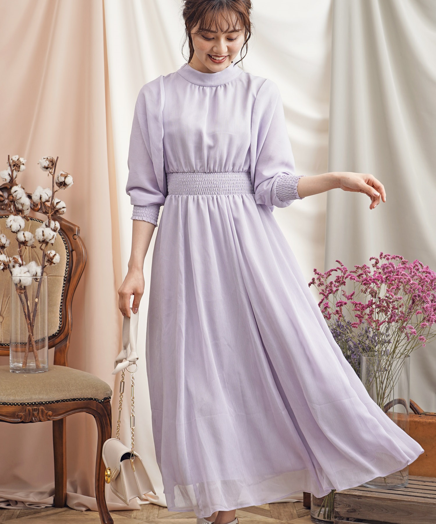 ボレロセットワンピース | ロングワンピース | NOELA OFFICIAL WEB STORE