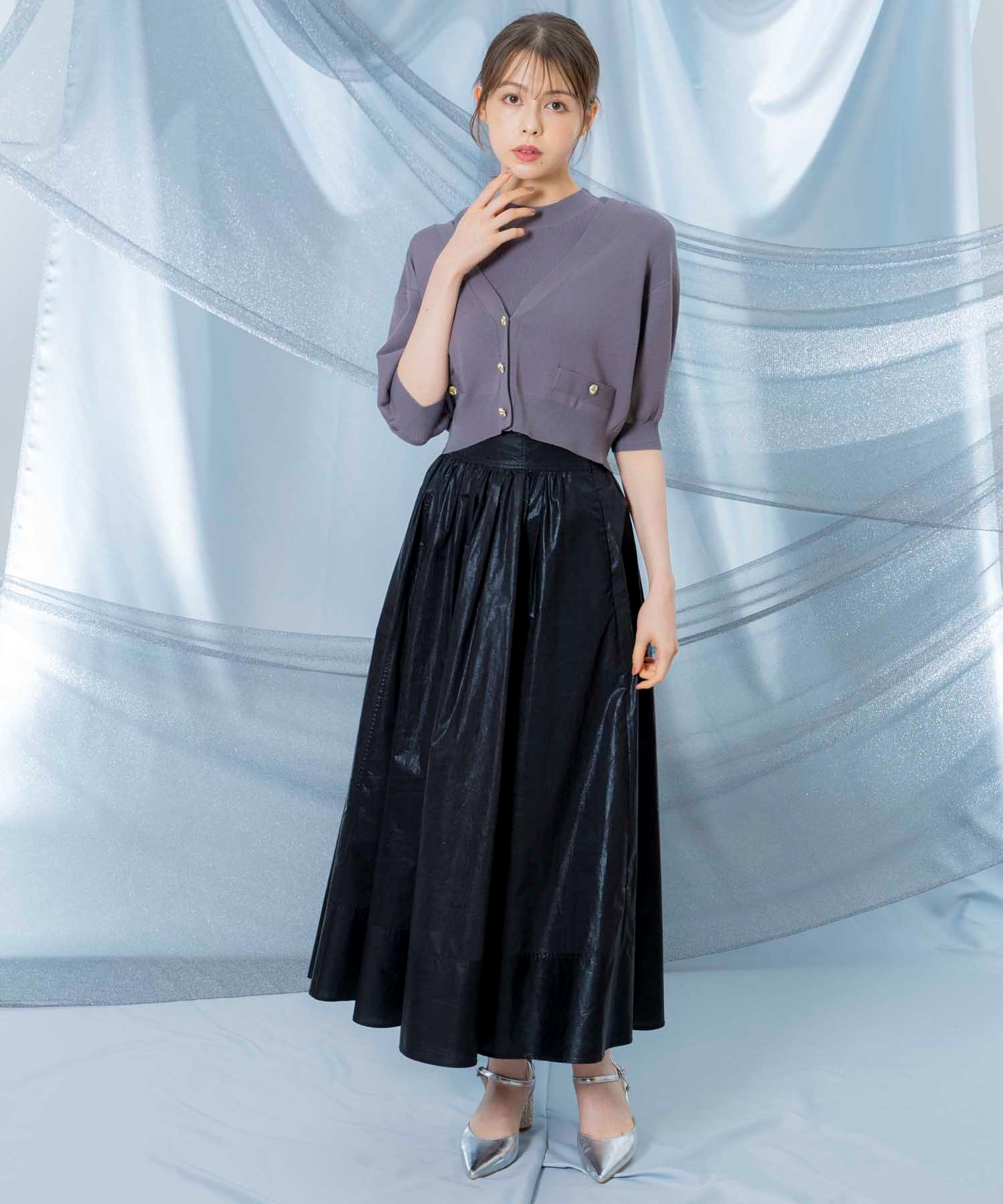 SSサイズあり】ギャザーデザインフレアスカート | フレアスカート