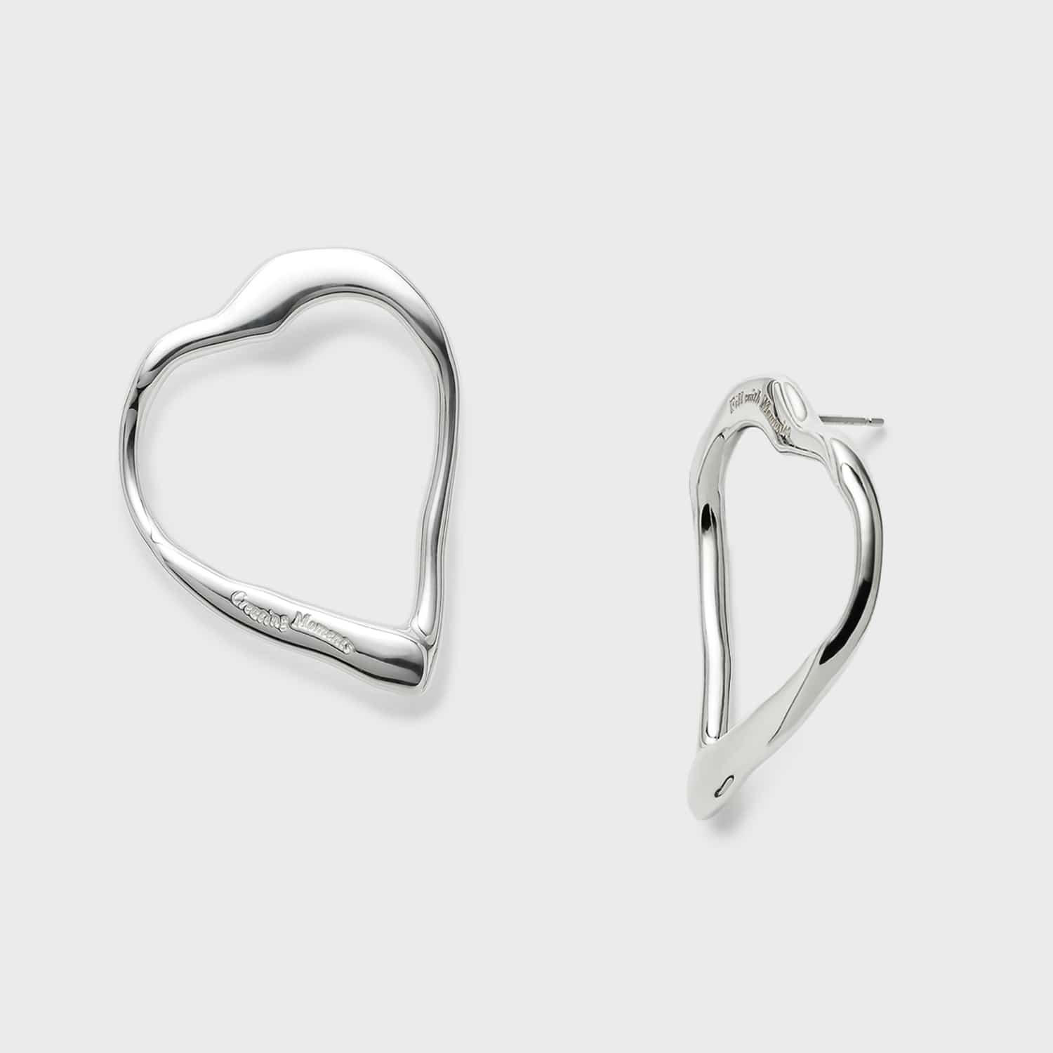 SAORIさんご着用】シルバーハートピアス｜ピアス｜ノジェス 公式