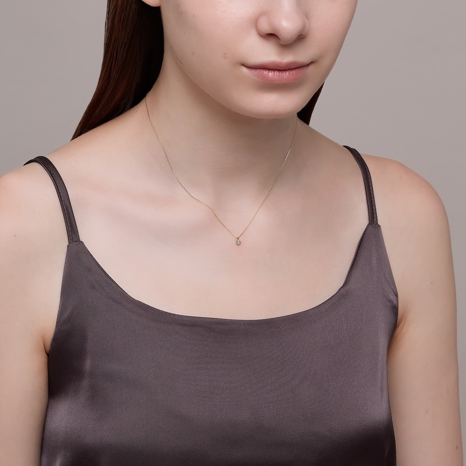 K10ダイヤモンドネックレス（0.08ct）｜ネックレス｜ノジェス 公式