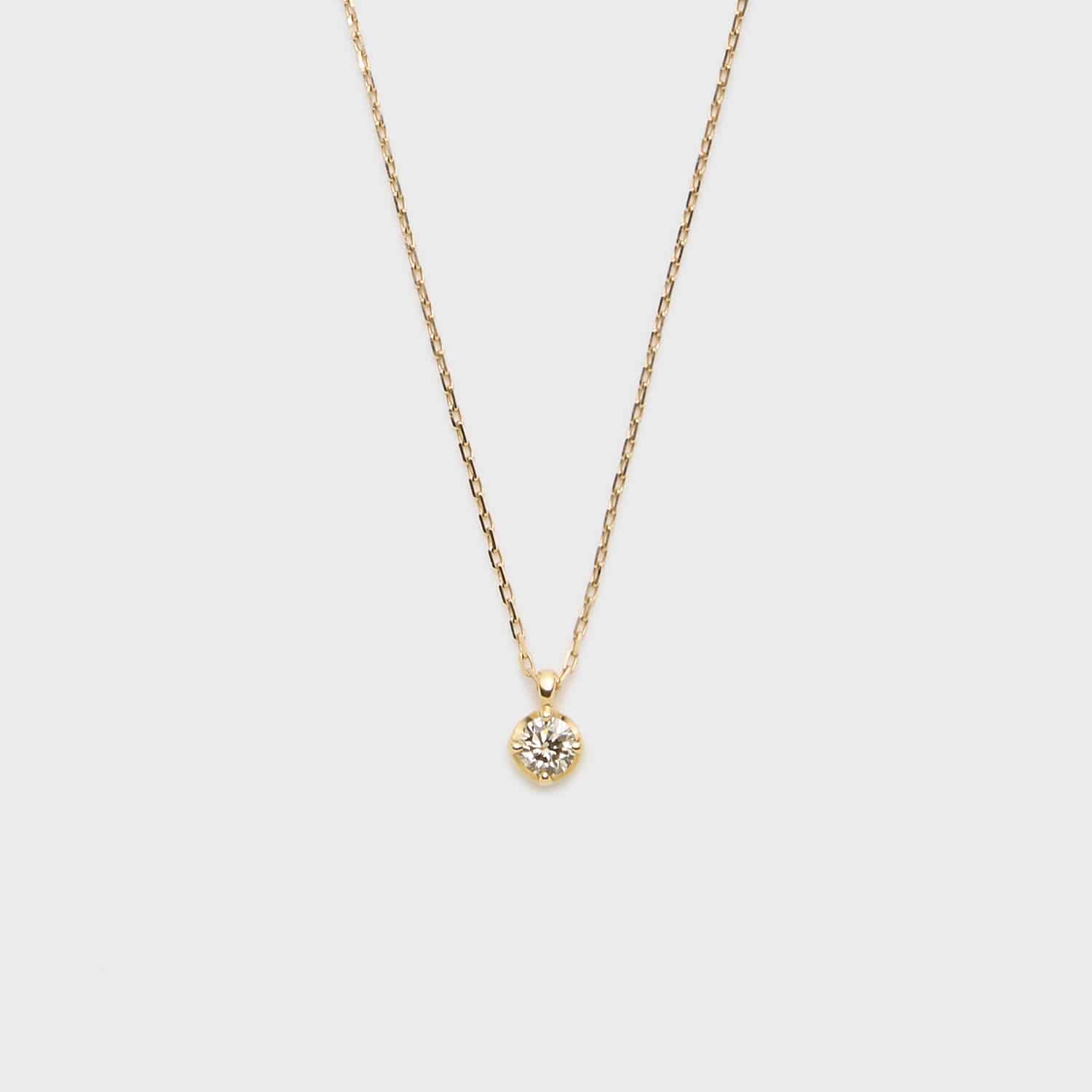 K10ダイヤモンドネックレス（0.08ct）｜ネックレス｜ノジェス 公式