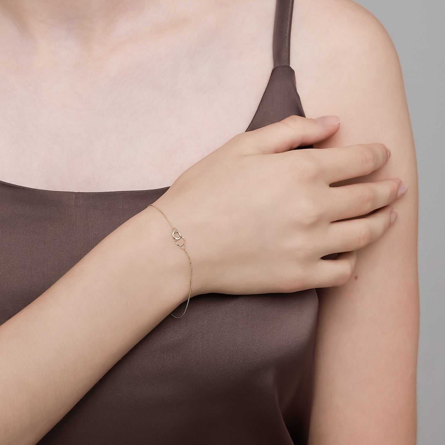 agete☆K10アジャスター式ダイヤブレスレット☆ノジェス、ete、sowi