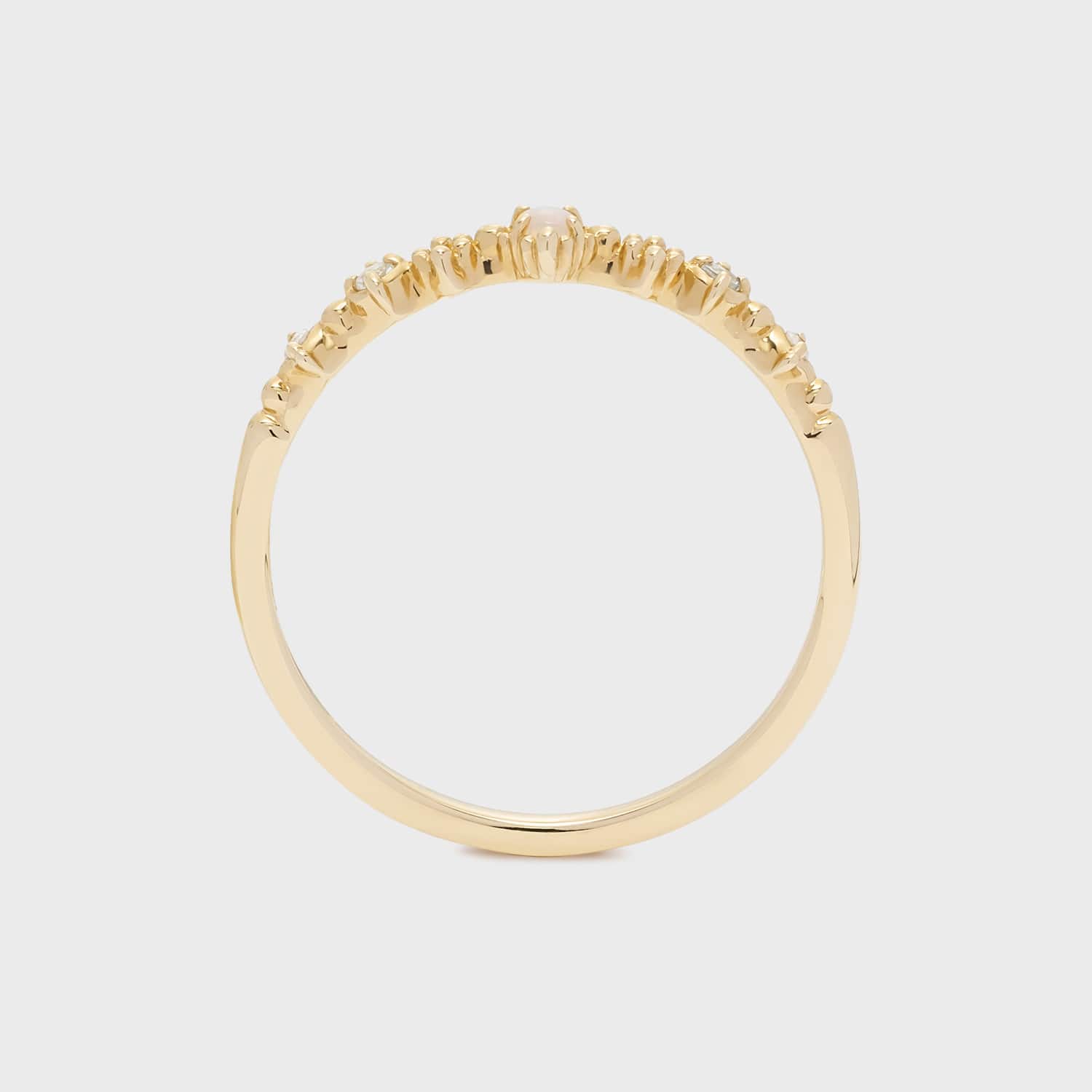 Pocket Ring】K10オパールリング｜リング｜ノジェス 公式オンラインストア