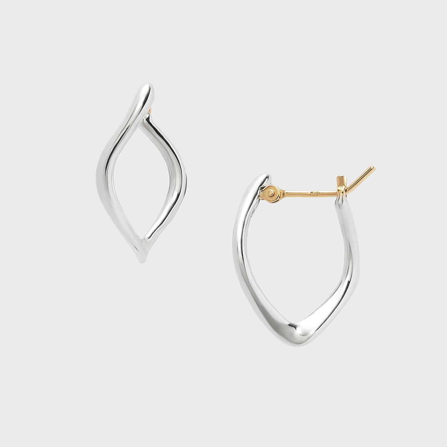 シルバー・K10フープピアス｜ピアス｜ノジェス 公式オンラインストア