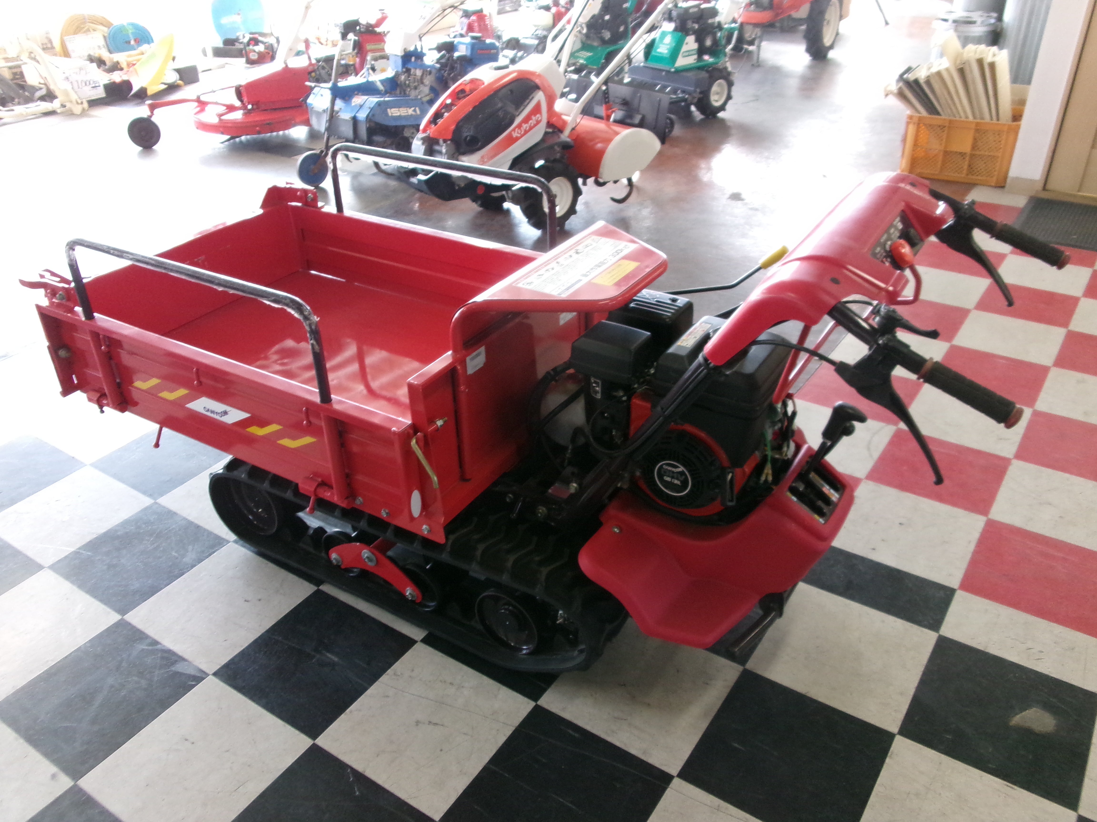 筑水キャニコム 中古 運搬車 BP420D セル付 油圧ダンプ – 農キング