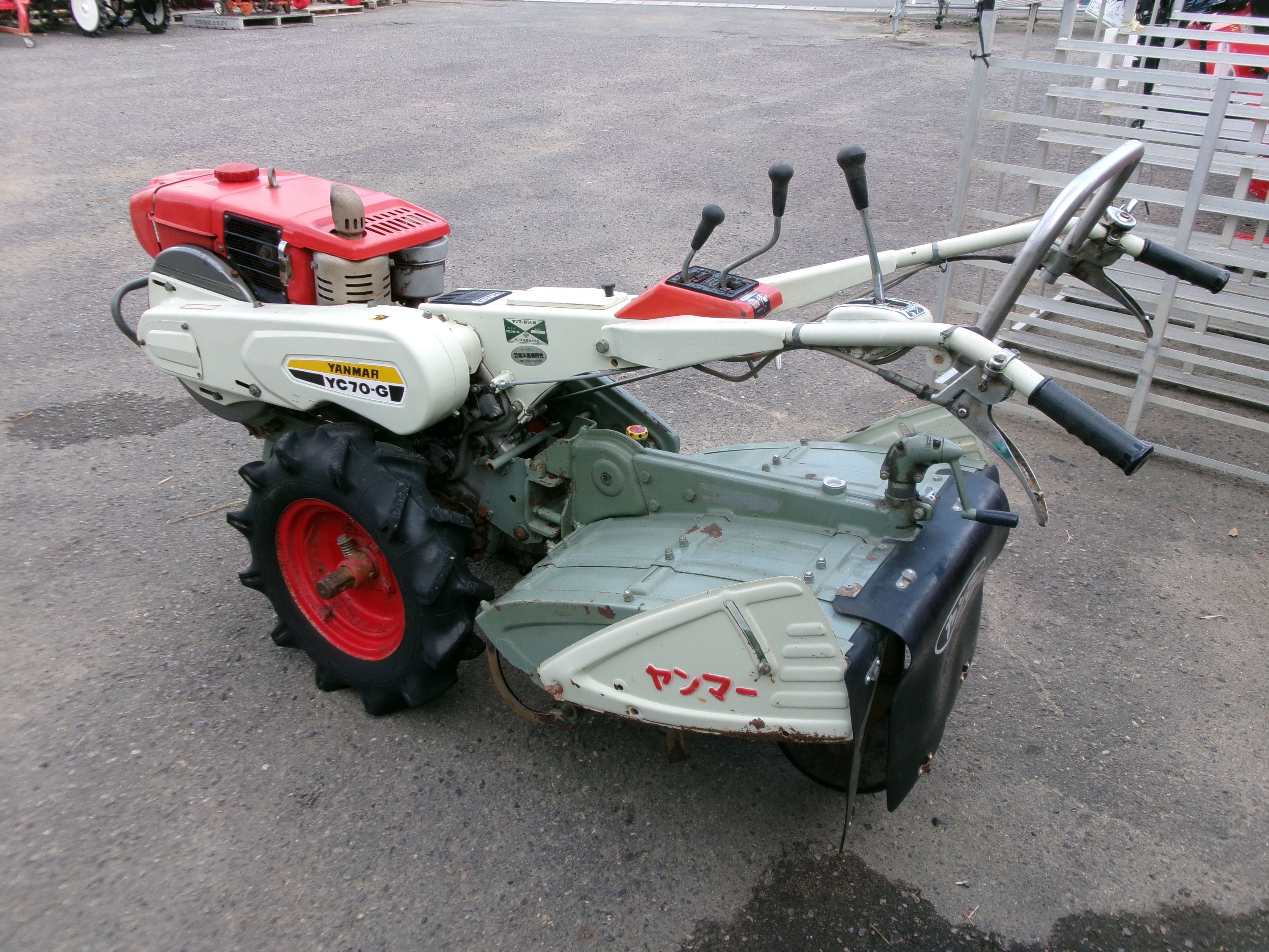 ヤンマー 中古 耕耘機 YC70-G ディーゼル – 農キング