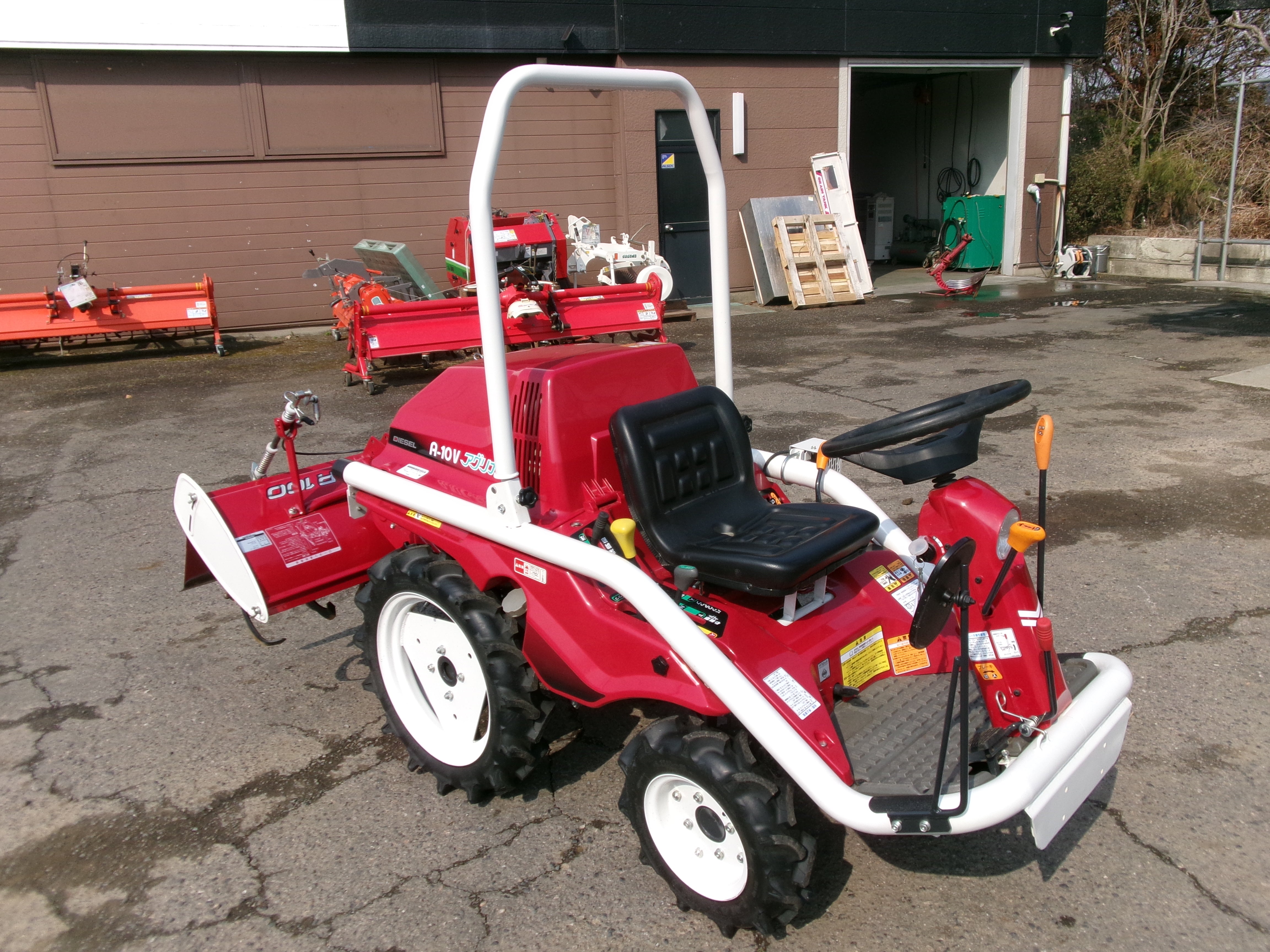 ヤンマー 中古 トラクター A-10V 53時間 乗用管理機 アグリカ – 農キング