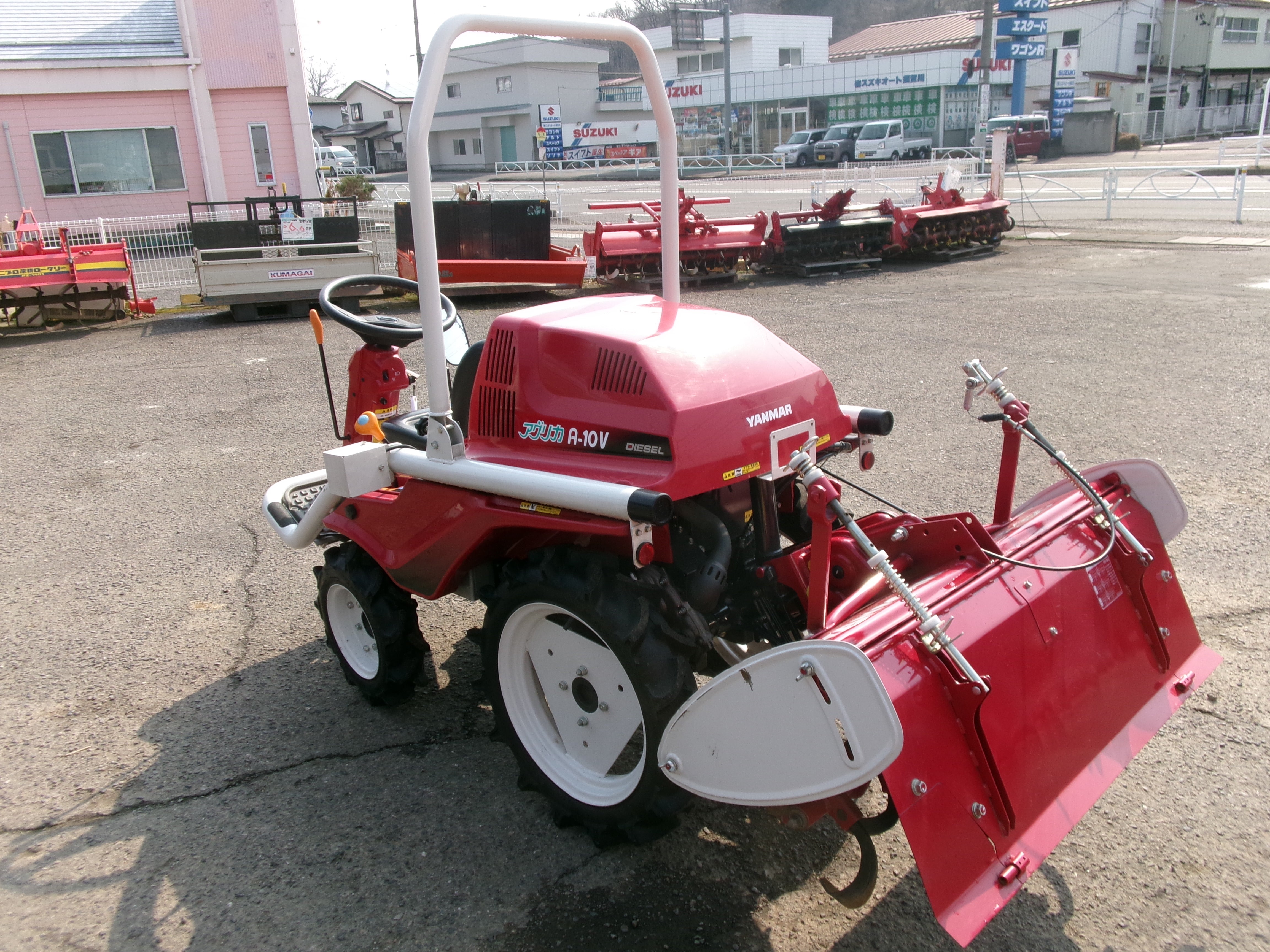 ヤンマー 中古 トラクター A-10V 53時間 乗用管理機 アグリカ – 農キング