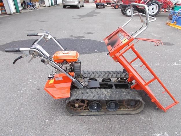 筑水キャニコム手動ダンプ付クローラー運搬車 – 農キング