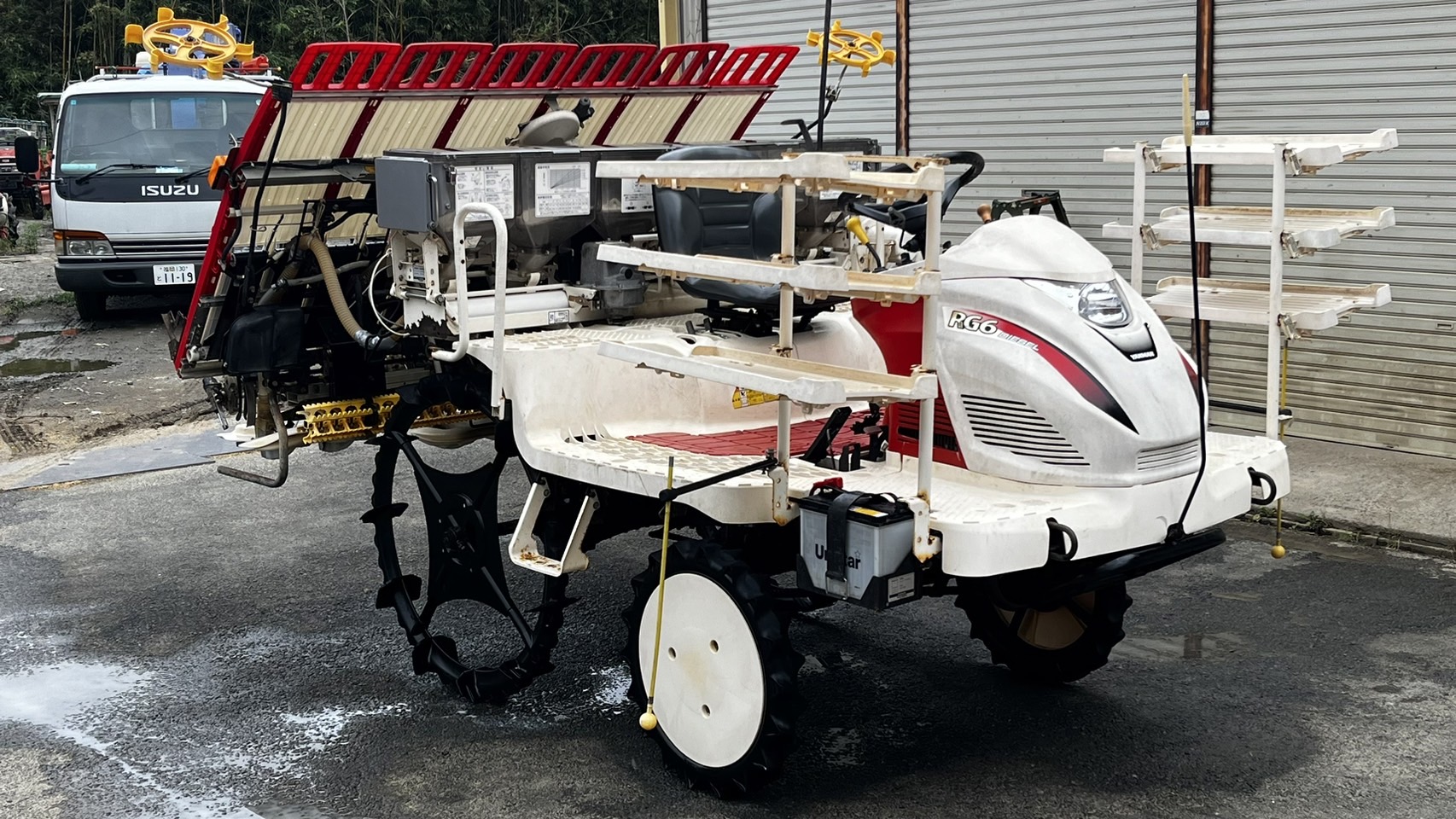 ヤンマー 田植機 6条植 RG6 17.4馬力 440時間の買取実績！農機具の高価