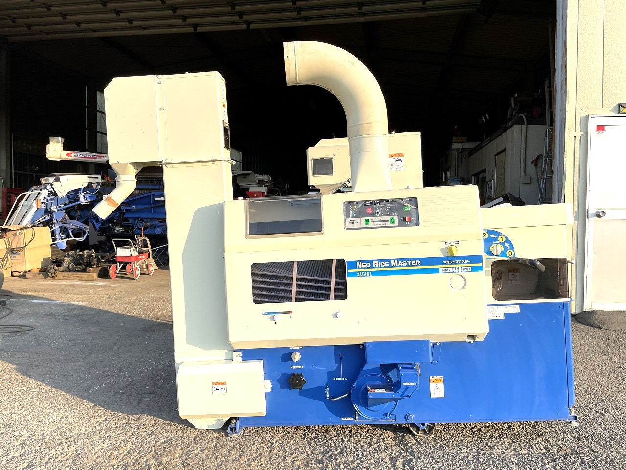 サタケ 籾摺り機 NPS450 FWAM もみすり ネオライスマスターの買取実績