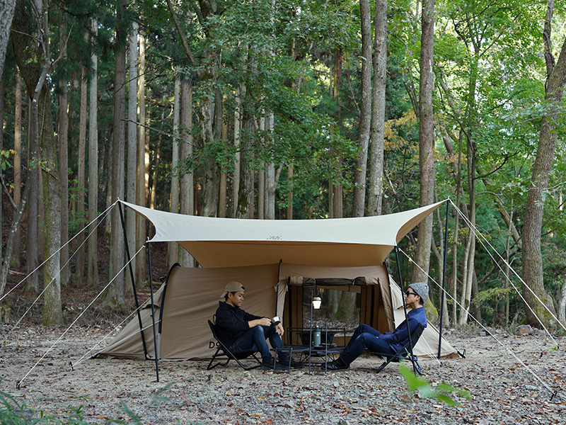 カマボコテントソロTC】DODの人気テントがポリコットン仕様で登場