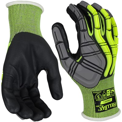 NSI HellBax™ ANSI Level A6 Cut Resistant Impact Gloves - 399265