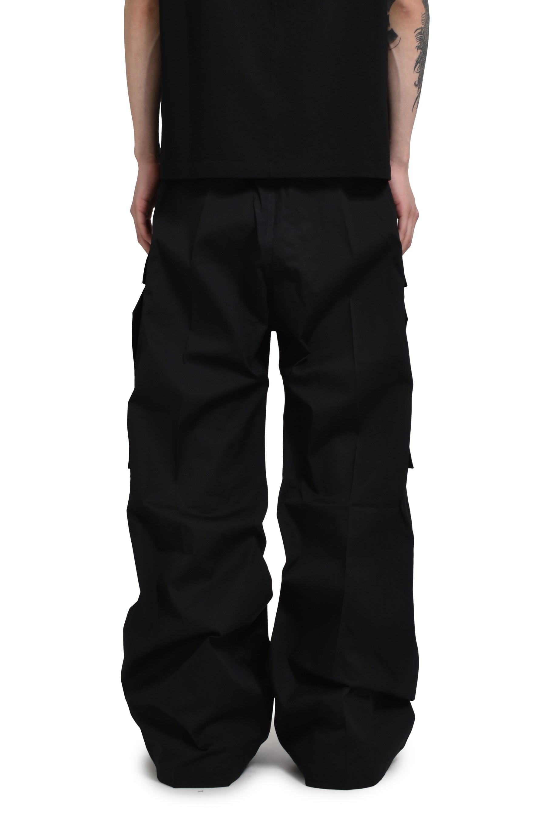 Rick Owens リックオウエンス SS25 CARGOBELAS / BLK - NUBIAN