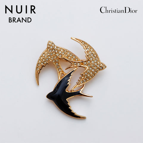 クリスチャンディオール Christian Dior ラインストーン 動物モチーフ