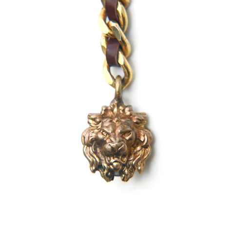 希少】CHANEL ビンテージチェーンベルト ライオンモチーフ