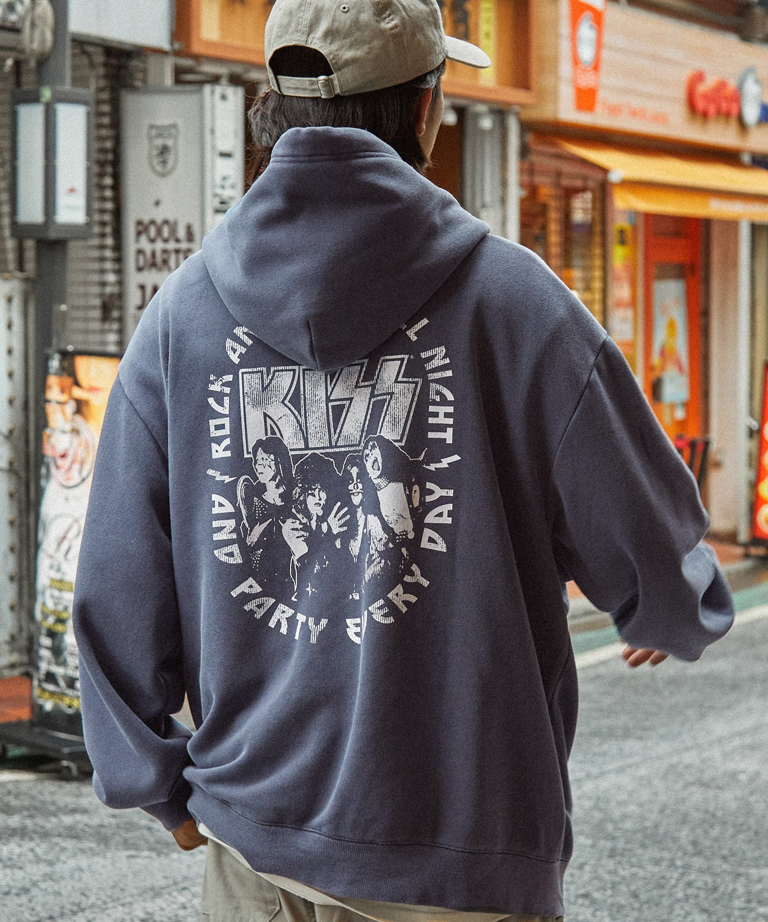 QUEEN/KISS/The Rolling Stones】別注ヴィンテージライク ロック