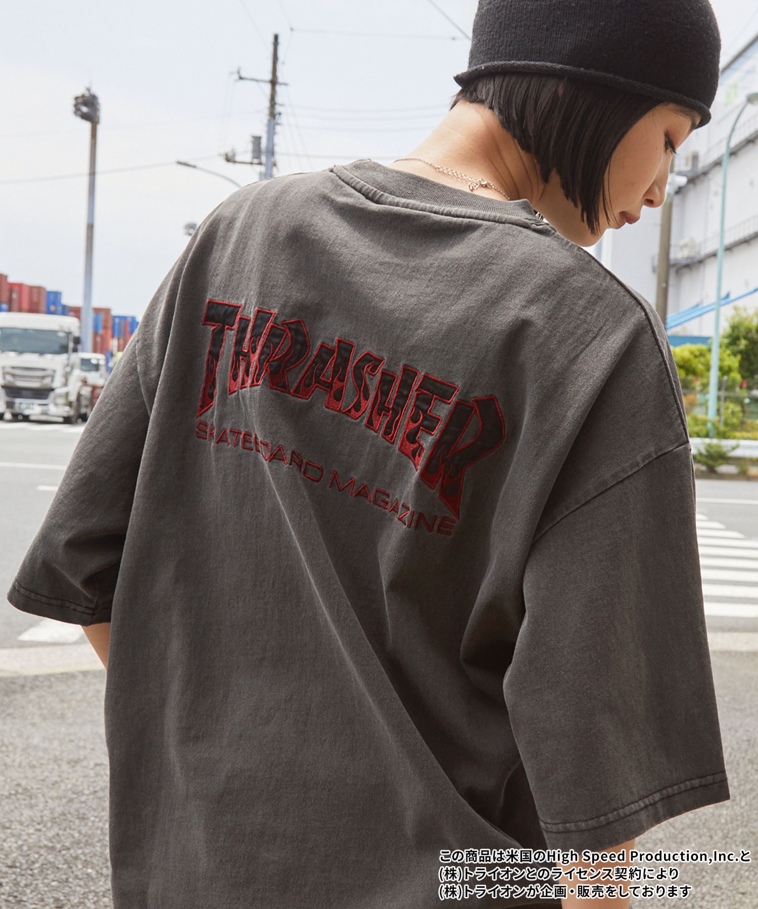 THRASHER/スラッシャー 別注 ヴィンテージライクグラフィックプリント