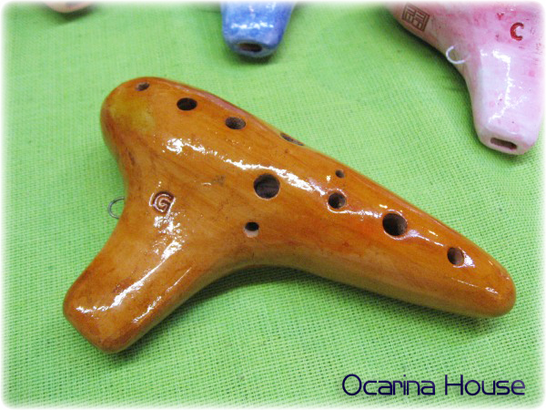 ヨシツカオカリナ SF 管 紺色 中古品 専用ケース付き 蔵出し ヨシツカ