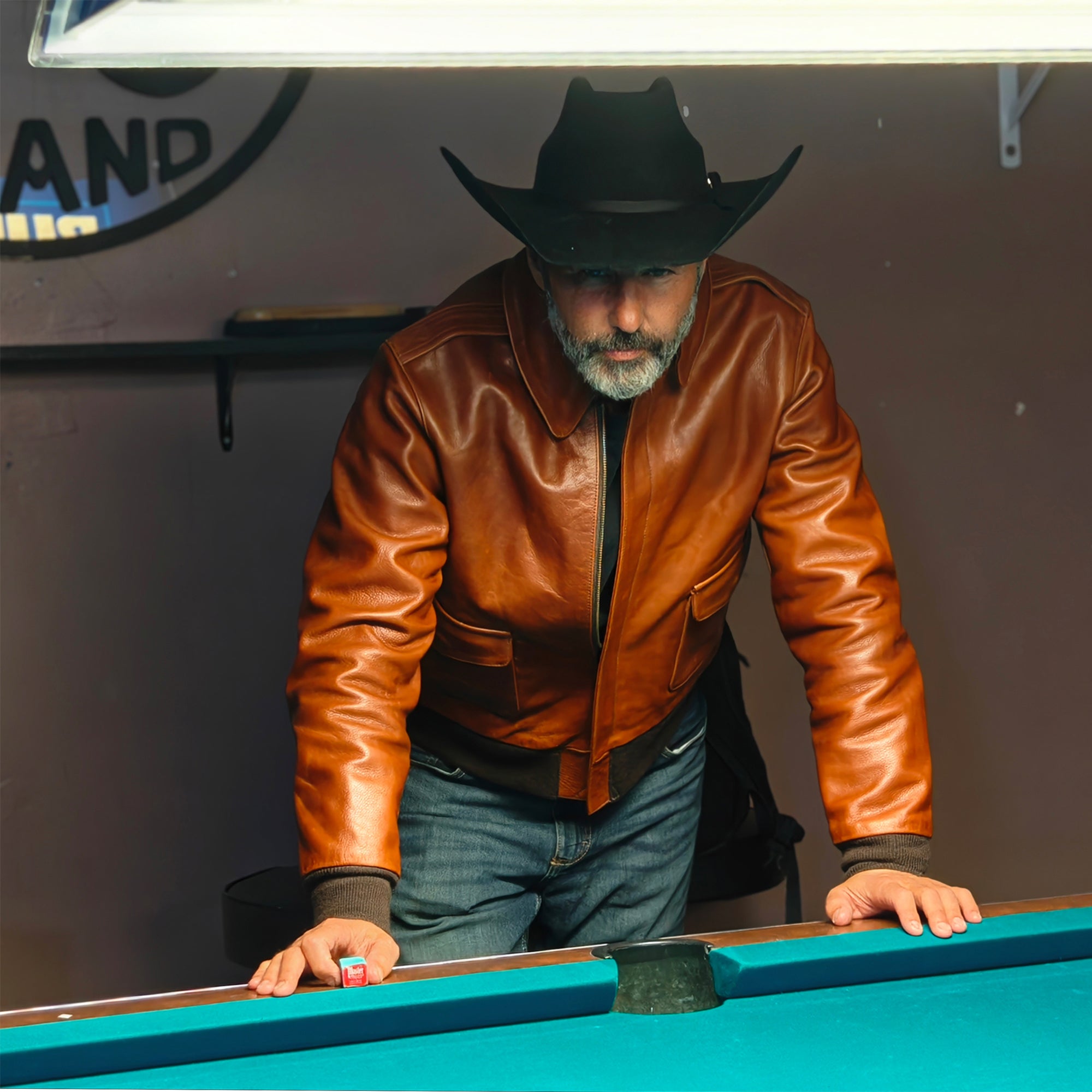 Resident Evil Chris Redfield Made In Heaven A2 Leather Flight