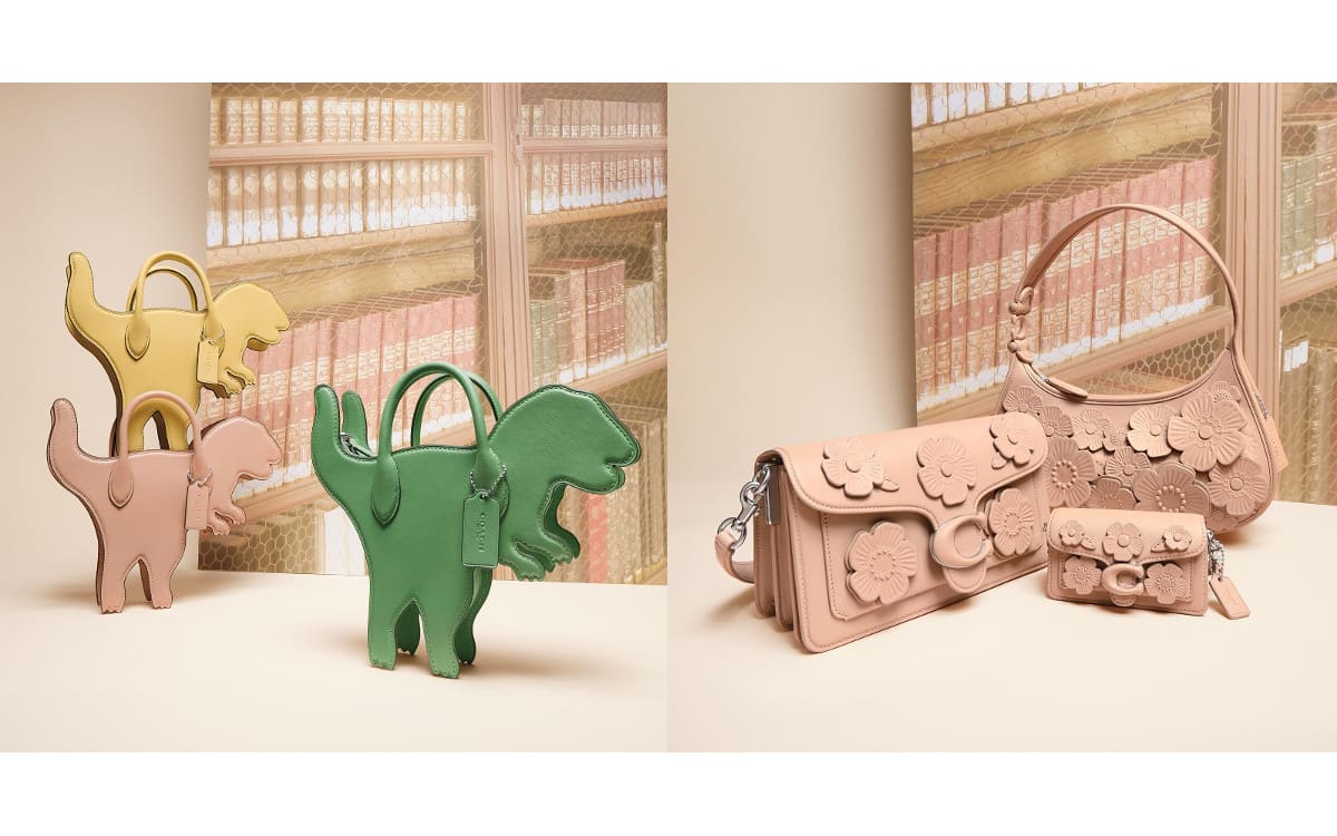 コーチ】「レキシー バッグ」や花モチーフ付きショルダーなど春色