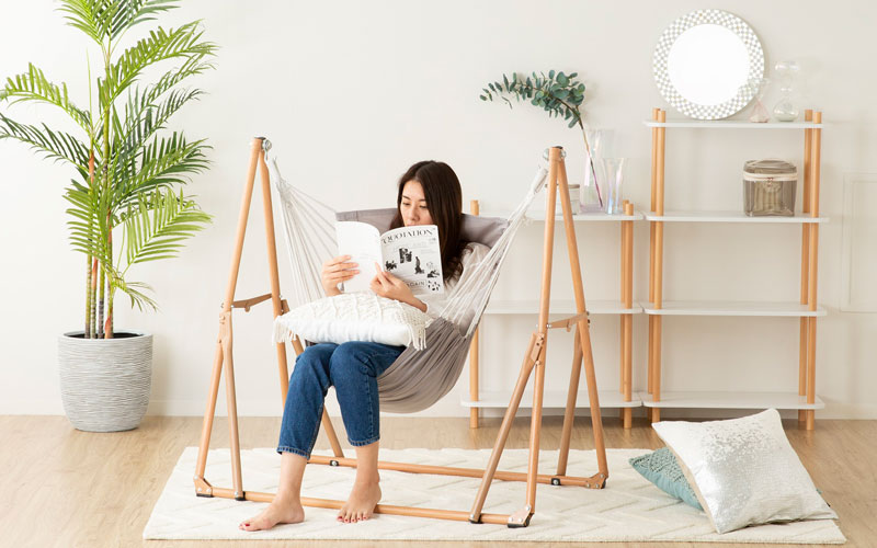 リラックスタイムはもちろん、家事にも役立つ!?【Francfranc】3WAY