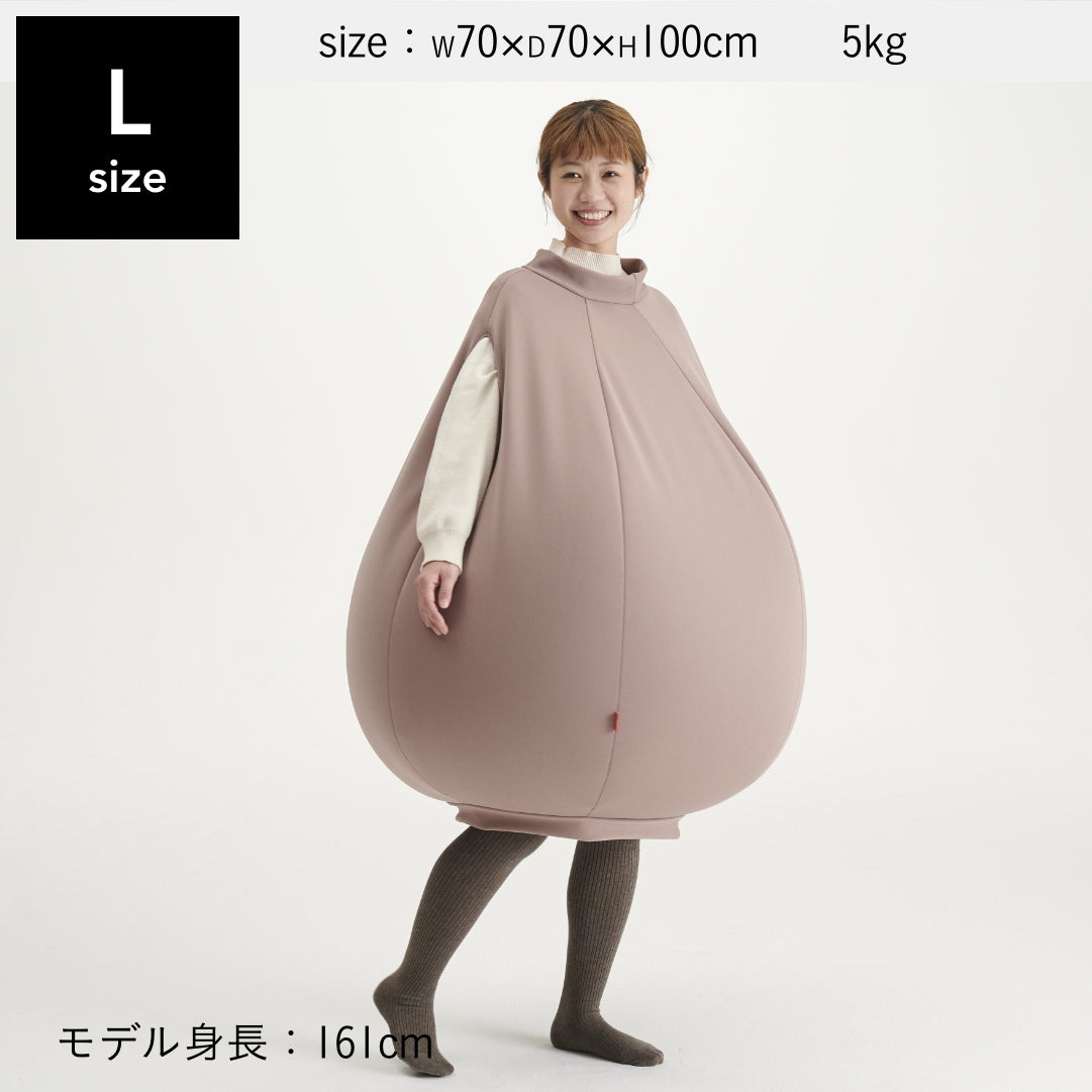 ハナロロ＞ 【日清×阪神タイガース】着るビーズクッションLサイズ 着る