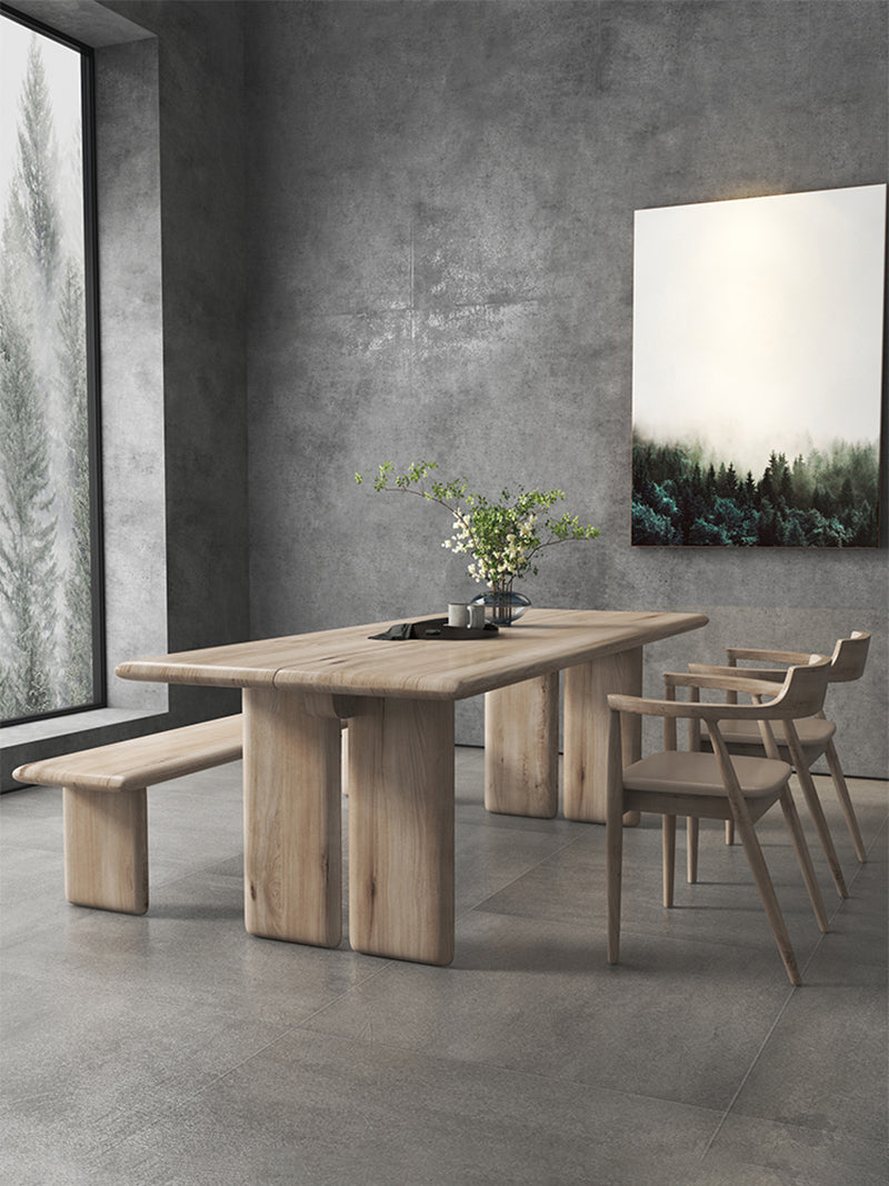 OFFINEO公式 | ダイニングテーブル 現代自然風 カムファタブル