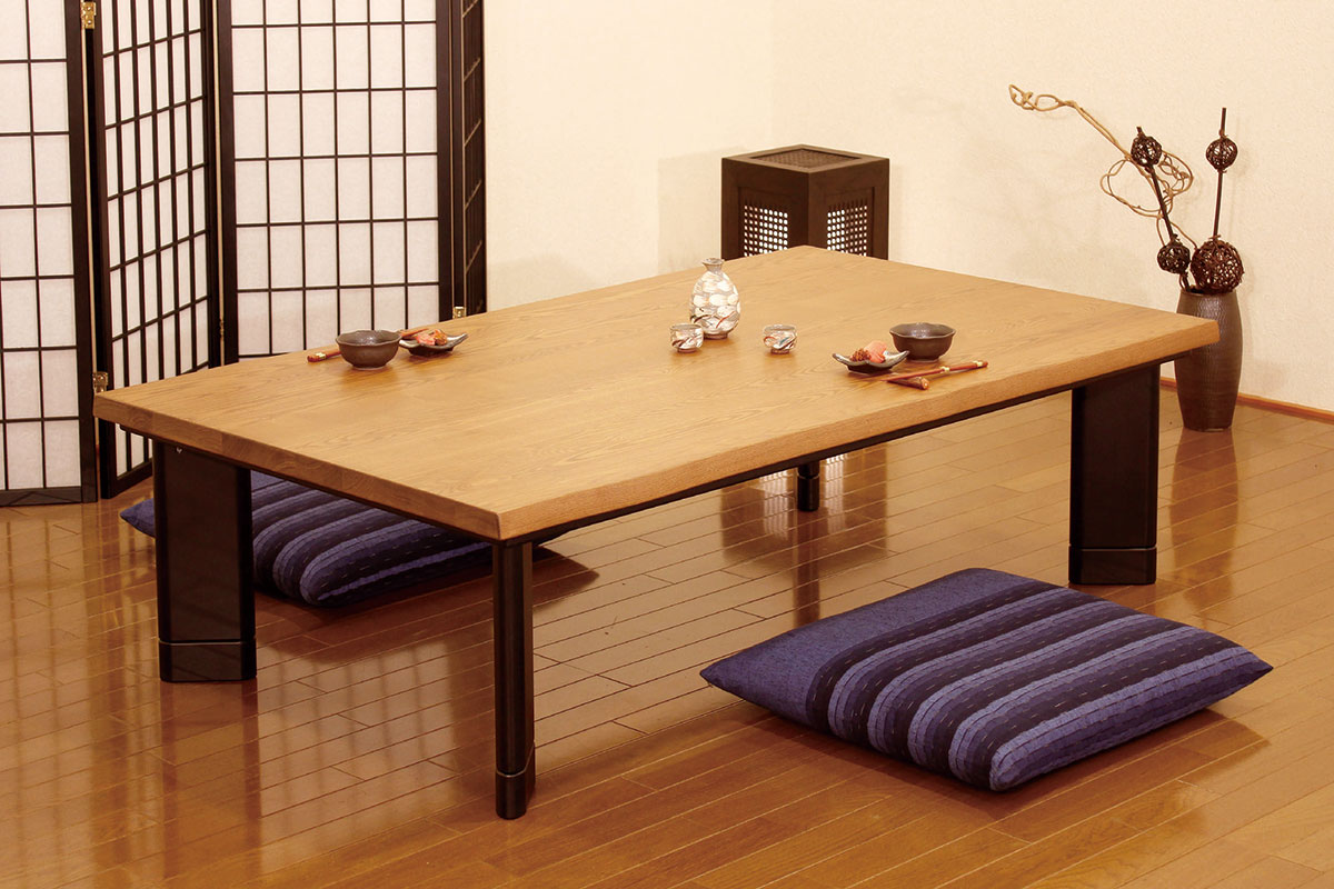 幅135 奥行85 高さ42】志野 135 こたつテーブル | 大川家具ドットコム通販