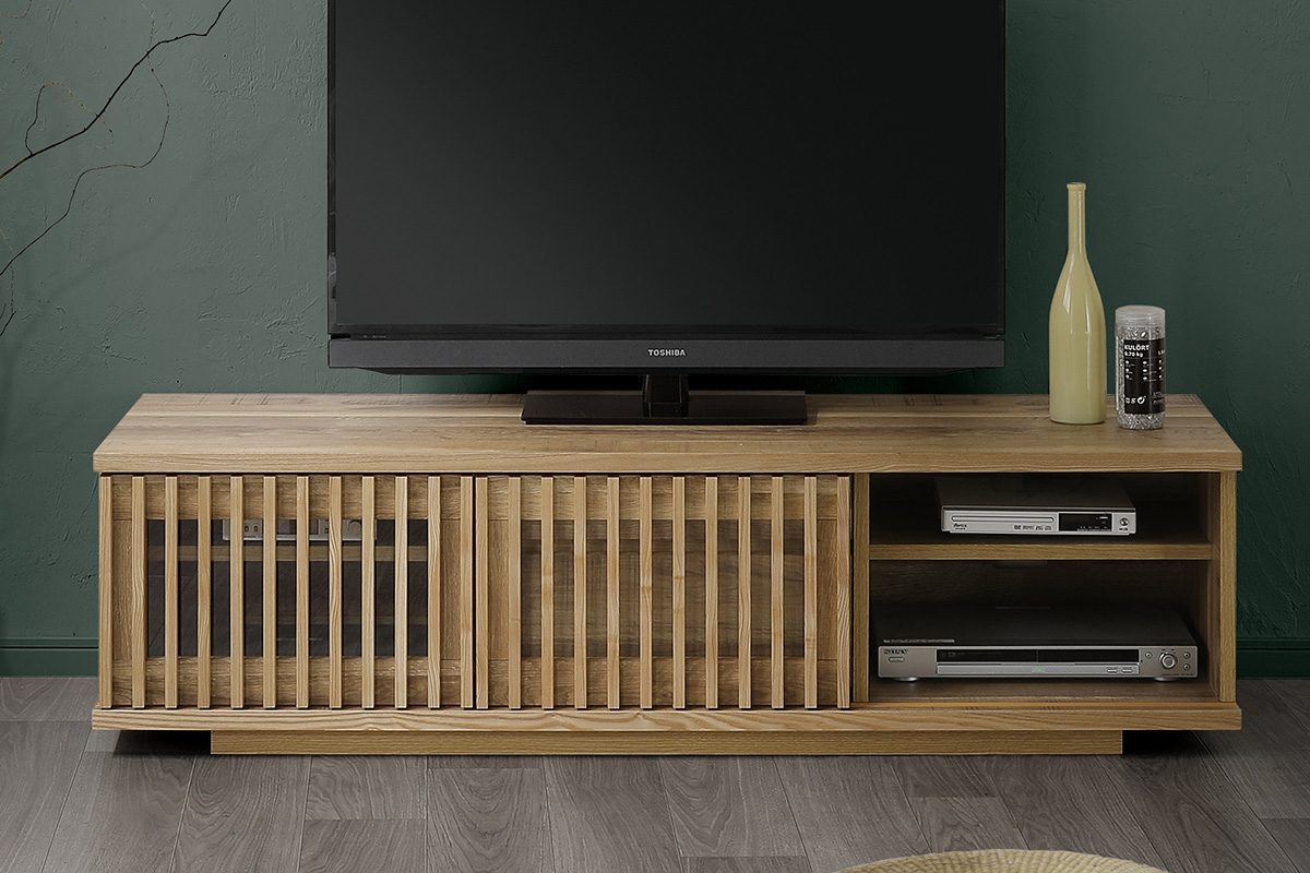 幅150 奥行44.5 高さ40.4】バリュー150テレビボード | 大川家具ドット