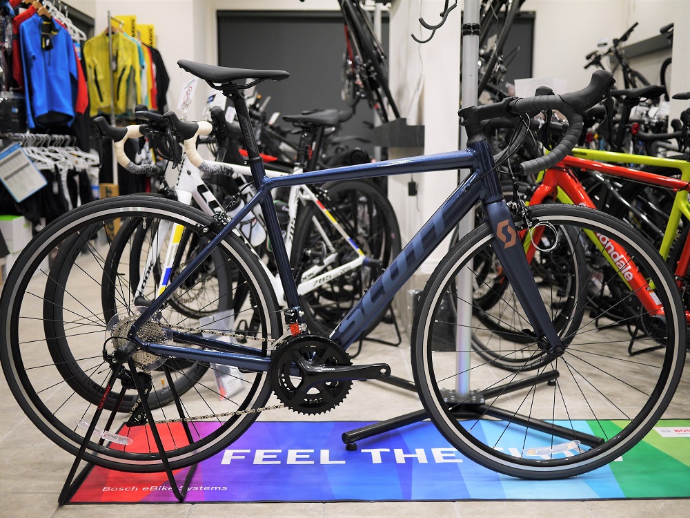 即買NG Scott ネイビー ロードバイクスピードスター10