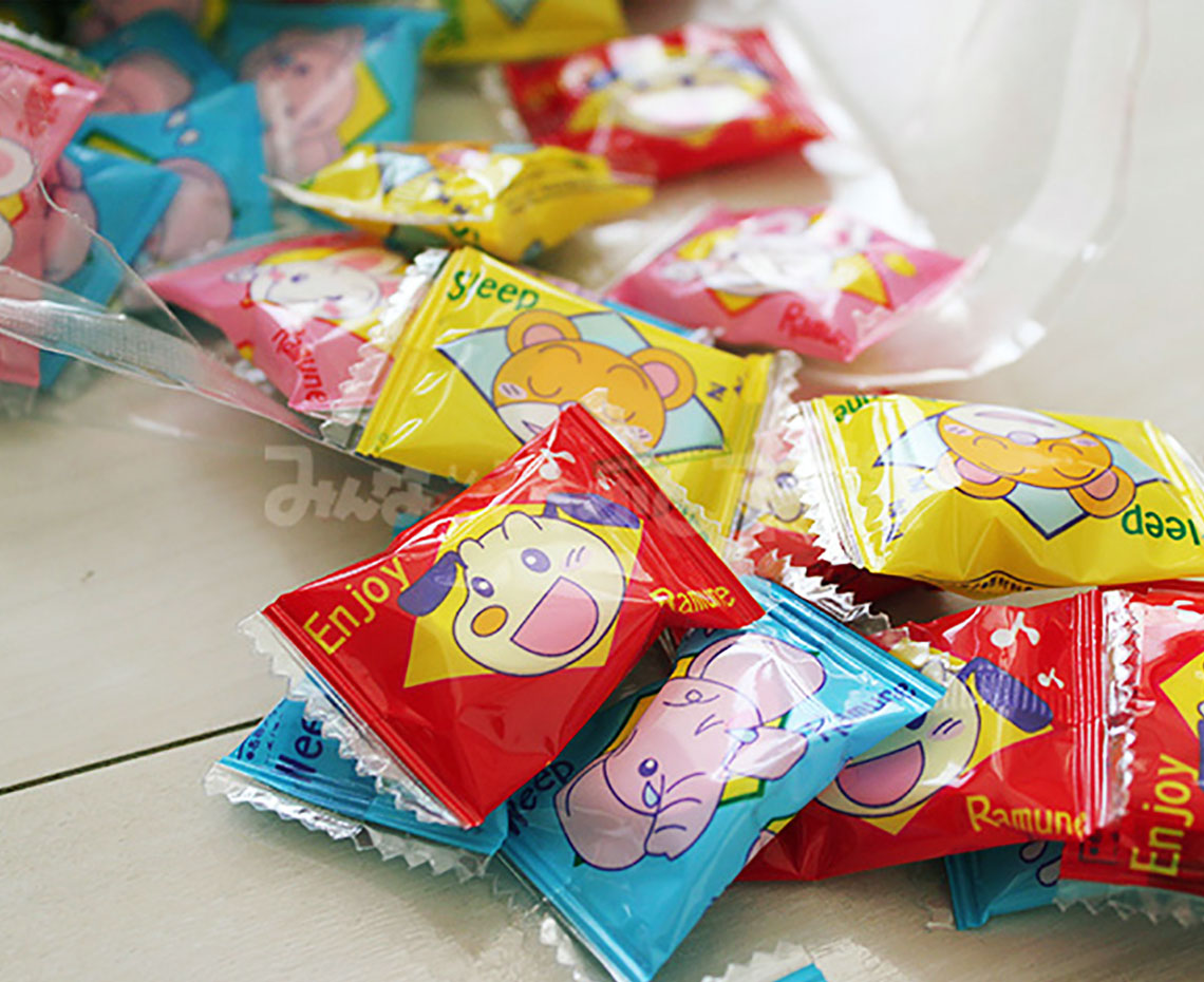 大袋菓子/スマイル動物ラムネ：みんなのおかし市場