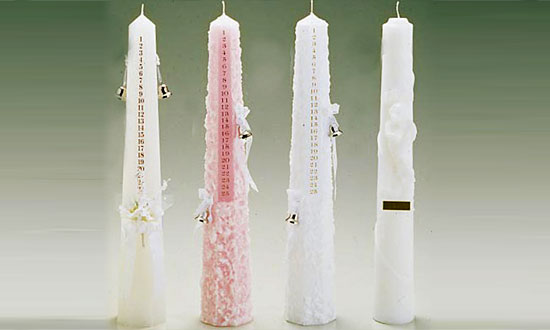 ウェディング用品-キャンドル