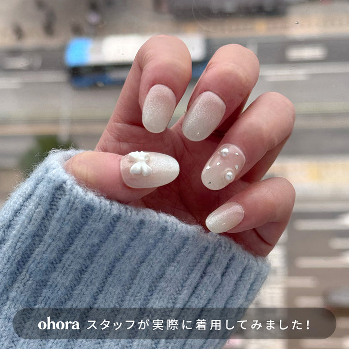 N Milky Lace | セルフジェルネイルのohora公式 – ohora jp