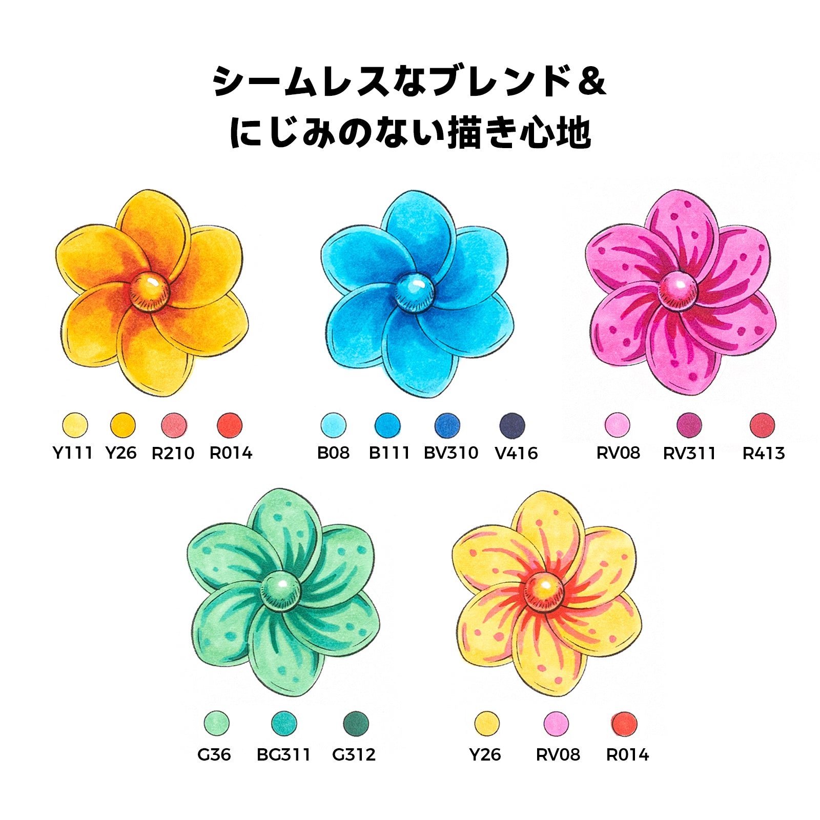 Ohuhu Honolulu イラストマーカー 320色 – Ohuhu Japan