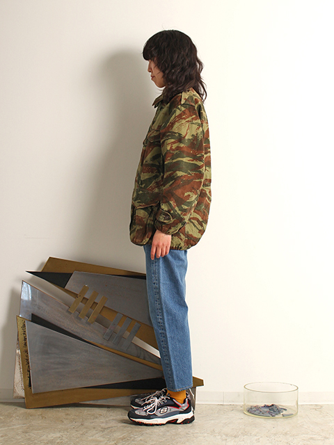 USED】FRENCH ARMY M-47 LIZARD CAMOFLOUGE FIELD JACKET-OIKOS 毎日を